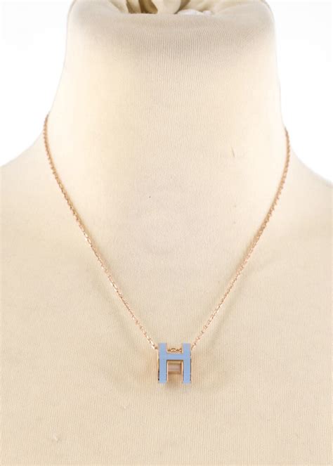 pop h pendant hermes|Hermes h necklace.